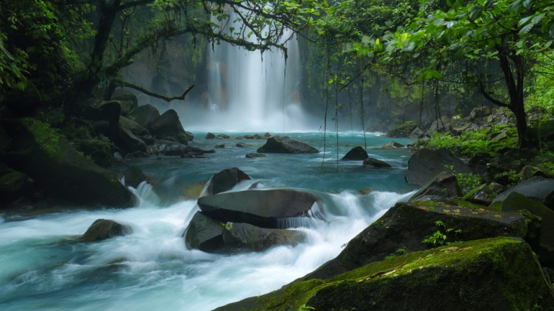 Celeste Waterfall, Tenorio Volcano National Park, Costa Rica